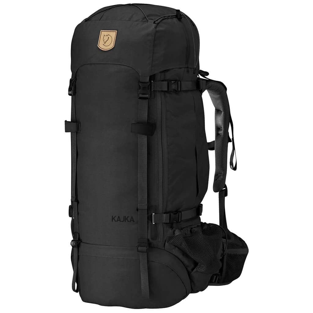 Fjallraven Kajka 65L Trekking Backpack - Black