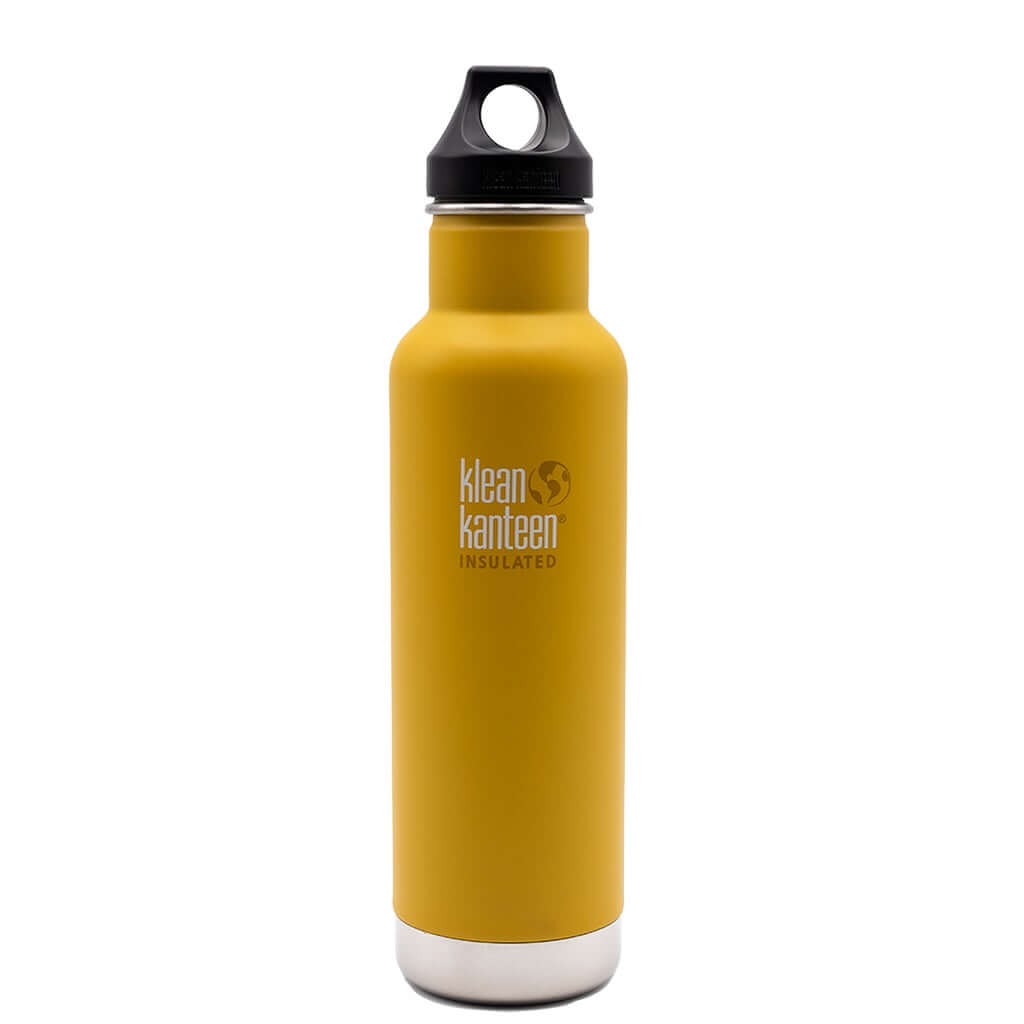 Klean Kanteen Insulated Classic 20oz (592ml) - Yellow - Melsetter & Co